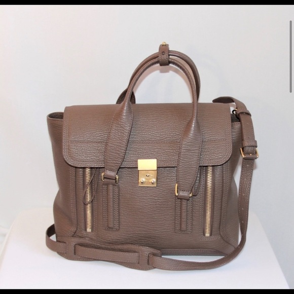 3.1 PHILLIP LIM LARGE Pashli Leather Satchel NWT - Picture 7 of 11
